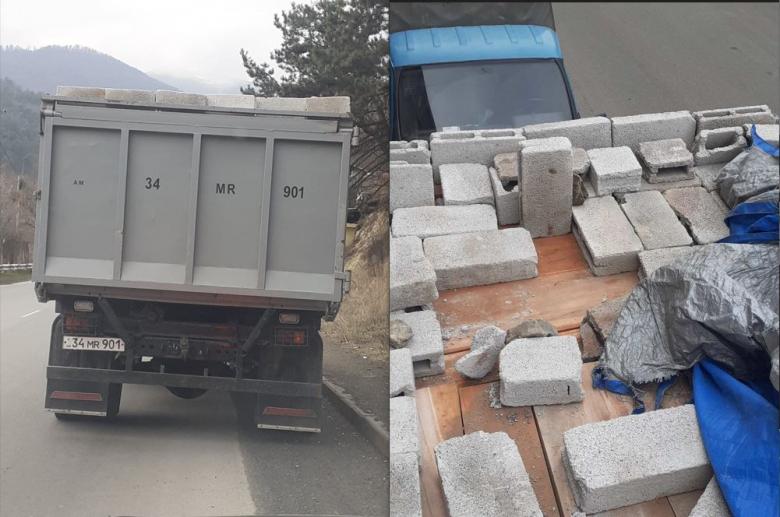 Բեռնատարում շուրջ 8 խմ շինափայտ է եղել. պարեկների բացահայտումը