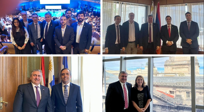 Արթուր Խաչատրյանը Արգենտինայում և Ուրուգվայում ներկայացրել է Արցախում ստեղծված իրավիճակը