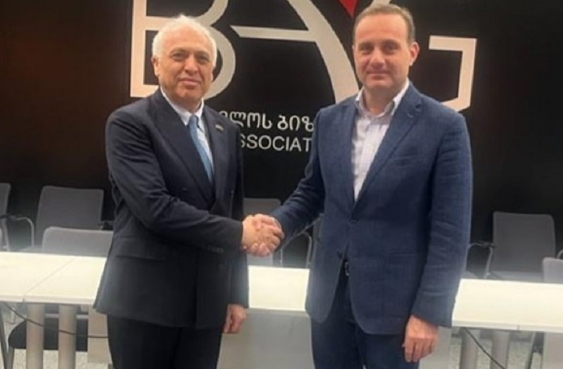 Սմբատյանը հանդիպել է Վրաստանի գործարար ասոցիացիայի գործադիր տնօրենին