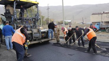 Ծովագյուղ բնակավայրում սուբվենցիոն ծրագրով ավելի քան 256 միլիոն դրամի ասֆալտապատման աշխատանքներ են կատարվել