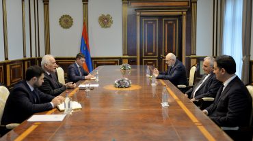 ՀՀ նախագահը և «Հայաստան» համահայկական հիմնադրամի ներկայացուցիչները անդրադարձել են ընթացիկ և մեկնարկելիք ծրագրերին