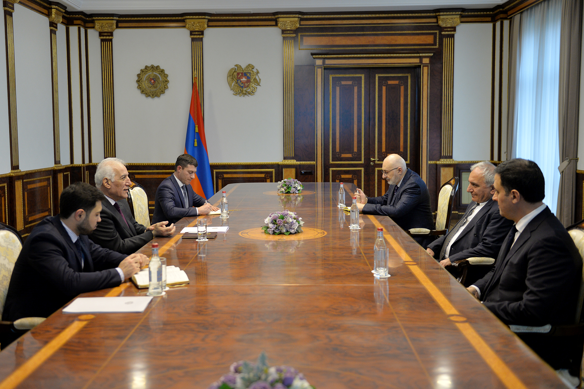 ՀՀ նախագահը և «Հայաստան» համահայկական հիմնադրամի ներկայացուցիչները անդրադարձել են ընթացիկ և մեկնարկելիք ծրագրերին