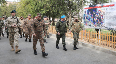Ռազմական կցորդներն այցելել են Մարշալ Բաղրամյանի անվան ուսումնական կենտրոն