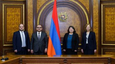 Տիգրան Խաչատրյանը և Արայիկ Հարությունյանն ընդունել են ԱՄՆ առևտրի դեպարտամենտի պատվիրակությանը
