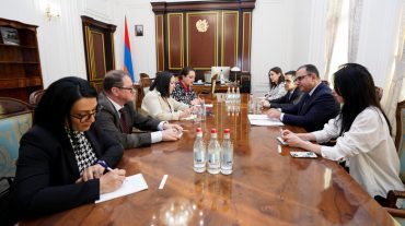 Փոխվարչապետ Տիգրան Խաչատրյանն ընդունել է Աշխատանքի միջազգային կազմակերպության ներկայացուցիչներին