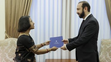 Արարատ Միրզոյանն ընդունել է ՀՀ-ում Հնդկաստանի դեսպանին