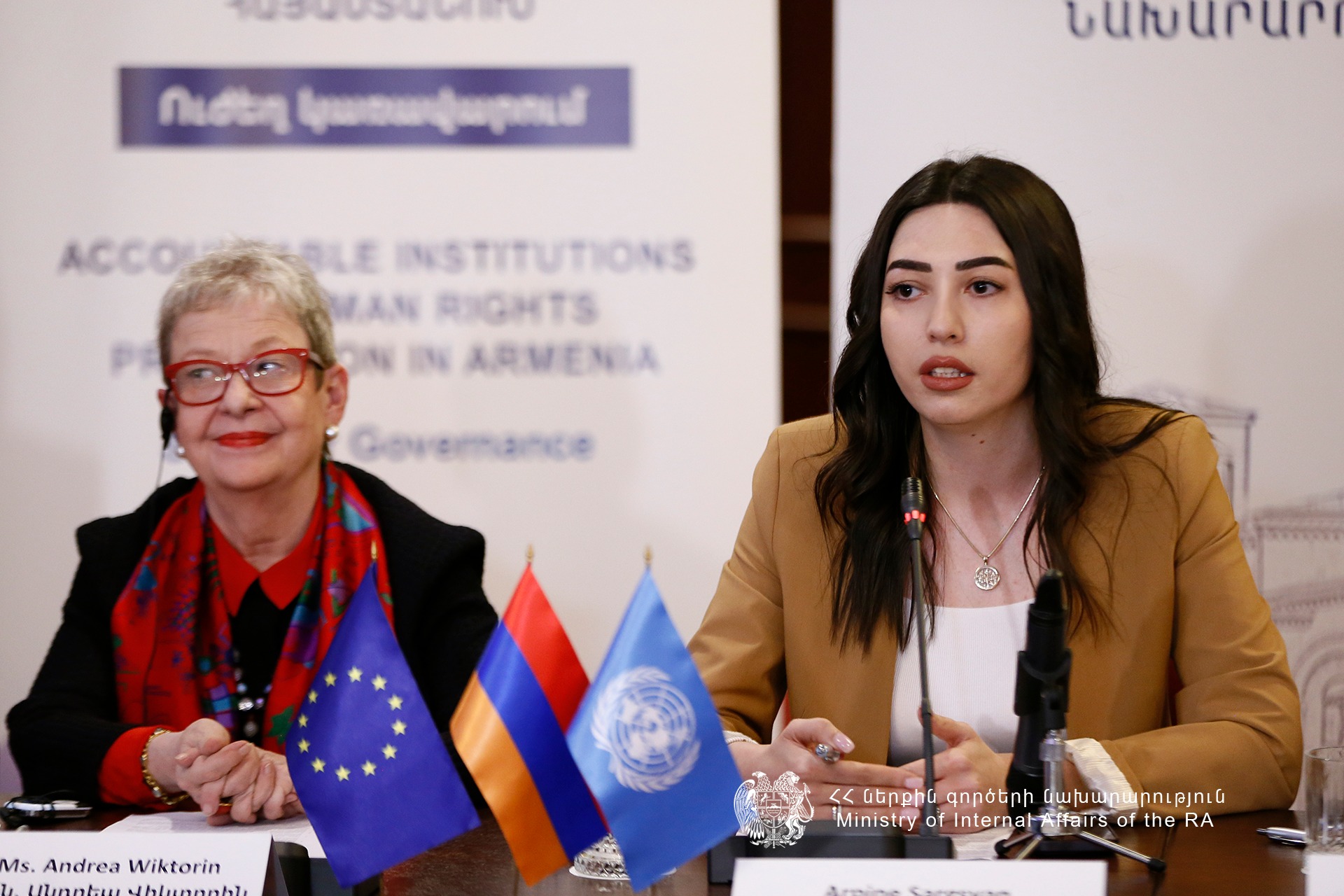 Կին և տղամարդ ոստիկանների կոլեկտիվ ինտելեկտը օժանդակելու է շատ ավելի արդյունավետ ծառայություն ունենալուն. ՆԳ փոխնախարար