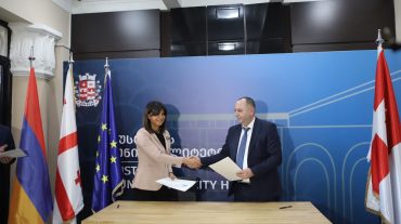 ՏԿԵ նախարարի՝ Վրաստան կատարած այցի ընթացքում Իջևան համայնքի և Ռուսթավի քաղաքի միջև կնքվել է համագործակցության հուշագիր