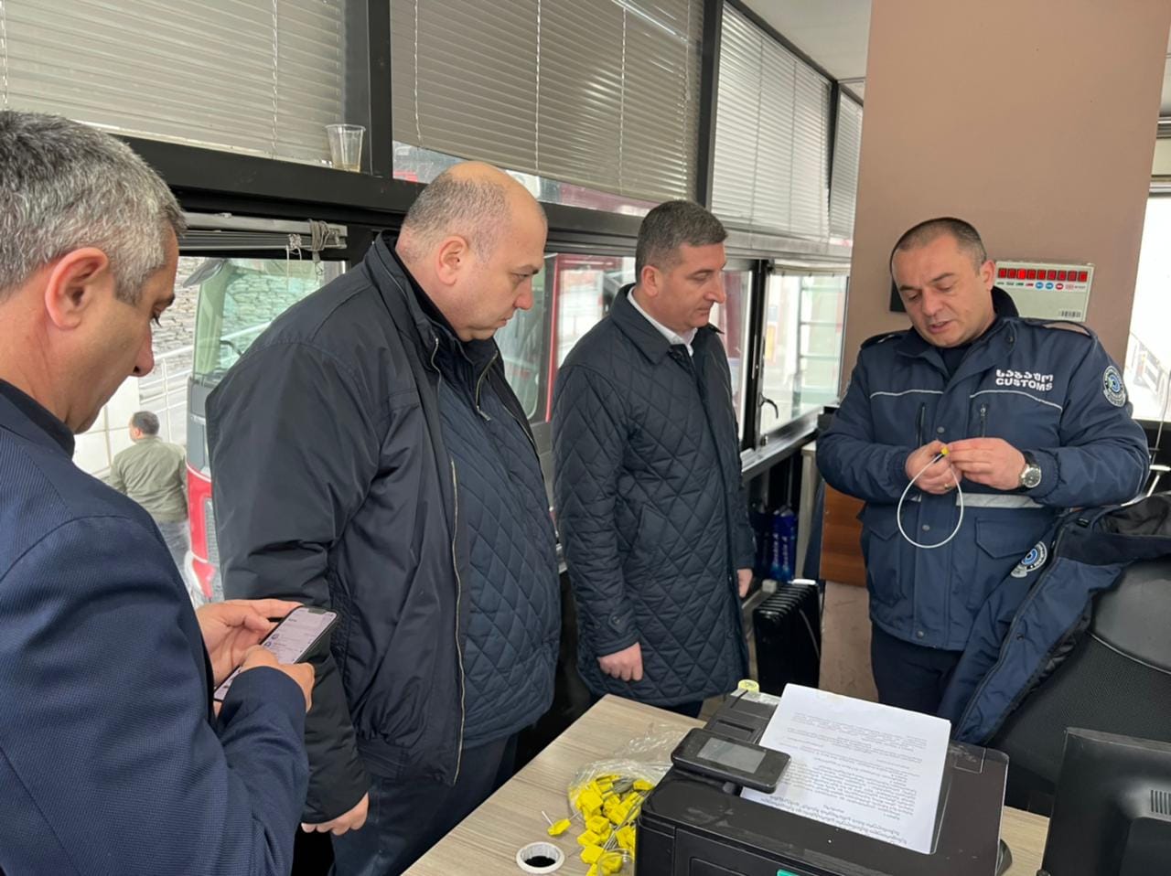 Գնել Սանոսյանի գլխավորած պատվիրակությունն այցելել է Վրաստան-Ռուսաստան սահմանի՝ Վերին Լարսի անցակետ