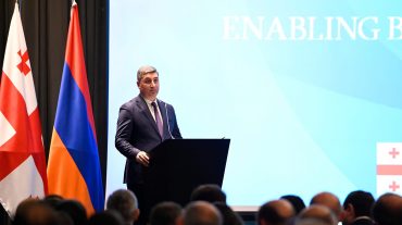 Վրաստանում մեկնարկել է Հայաստան-Վրաստան գործարար համաժողովը