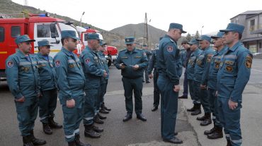 Շարային ստուգատես և մեթոդական աջակցություն Վայոց ձորի մարզային փրկարարական վարչությունում և ենթակա ստորաբաժանումներում