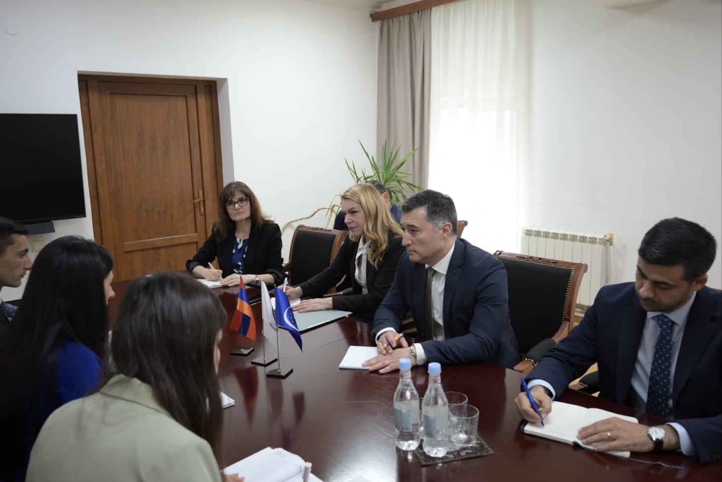 ՄԻ պաշտպանն ընդունել է Եվրոպայի խորհրդի Մարդու իրավունքների պաշտպանության ոլորտի ղեկավարների գլխավորած պատվիրակությանը