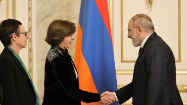 Վարչապետ Փաշինյանն ընդունել է Ֆրանսիայի ԱԳ նախարար Կատրին Կոլոննային