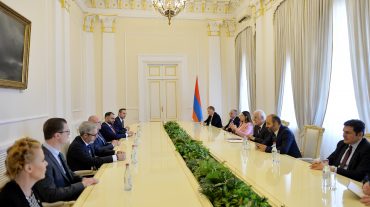 Վահագն Խաչատուրյանն ընդունել է Շվեդիայի խորհրդարանի Շվեդիա-Հայաստան բարեկամական խմբի պատվիրակությանը