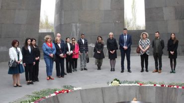 Լիտվայի Սեյմի պատվիրակությունն այցելել է Հայոց ցեղասպանության հուշահամալիր