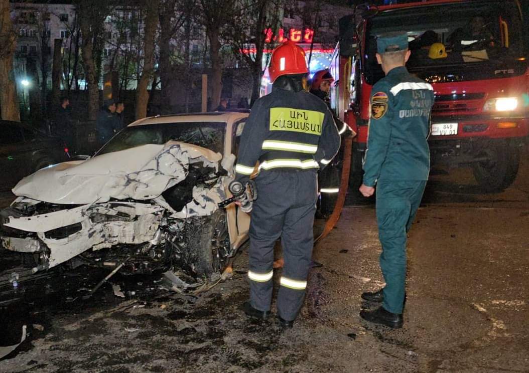 Բախվել են ավտոմեքենաներ․ տուժածները հոսպիտալացվել են