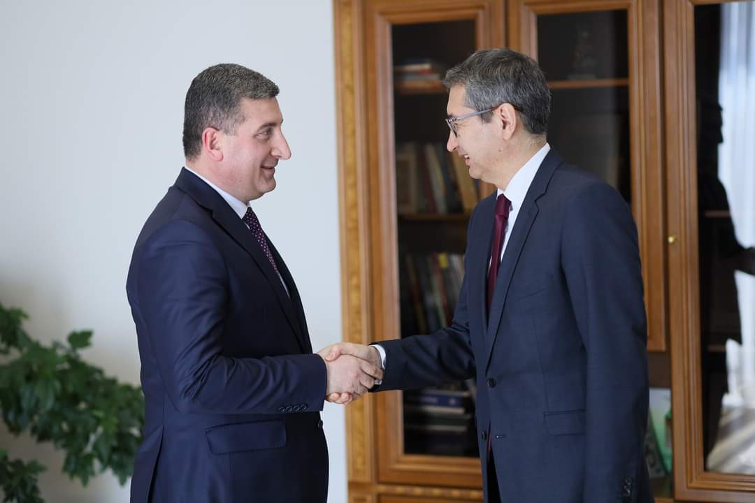 ՏԿԵ նախարարը Ղազախստանի դեսպանի հետ քննարկել է էներգետիկ, տրանսպորտի, ավիացիոն ոլորտներում համագործակցության վերաբերյալ հարցեր