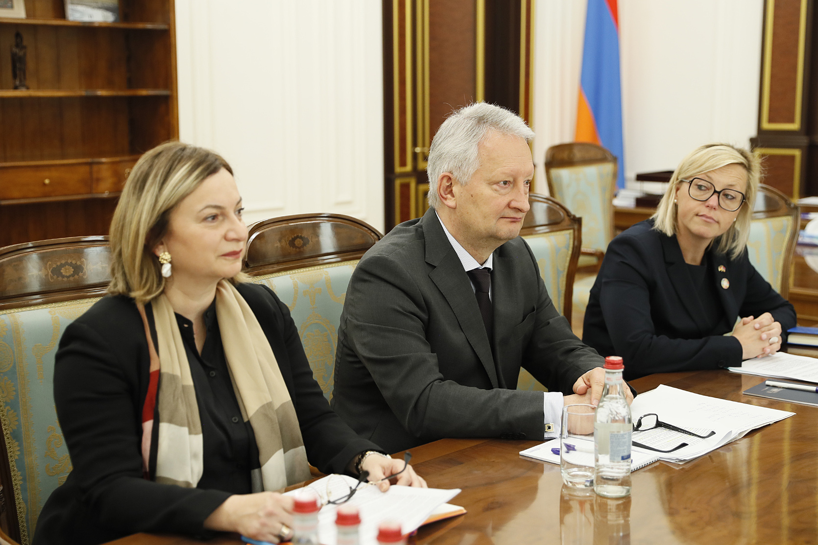 Փոխվարչապետ Տիգրան Խաչատրյանն ընդունել է Գերմանիայի դեսպանին