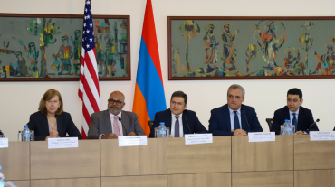 Հայաստան-ԱՄՆ ռազմավարական երկխոսության շրջանակում տեղի է ունեցել տնտեսության և էներգետիկայի հարցերով աշխատանքային խմբի հանդիպում