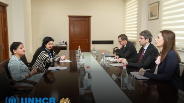 Գրիգոր Մինասյանն ընդունել է ՀՀ-ում ՄԱԿ-ի Փախստականների հարցերով գերագույն հանձնակատարի գրասենյակի ներկայացուցչին