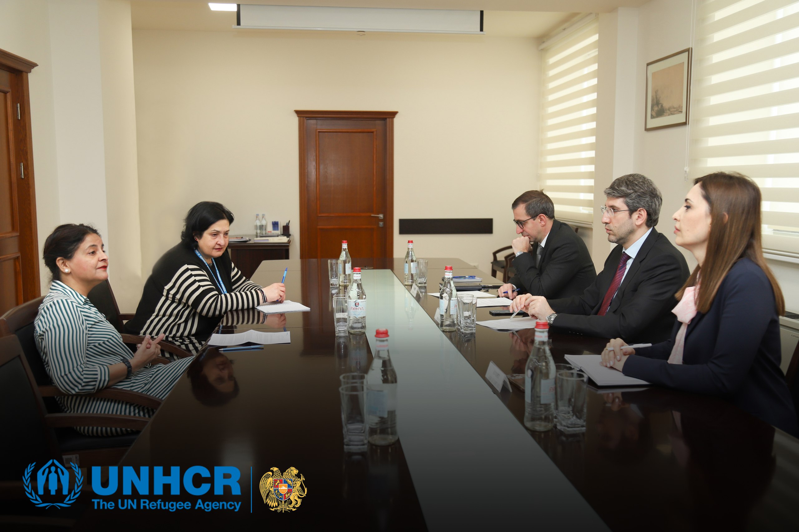 Գրիգոր Մինասյանն ընդունել է ՀՀ-ում ՄԱԿ-ի Փախստականների հարցերով գերագույն հանձնակատարի գրասենյակի ներկայացուցչին
