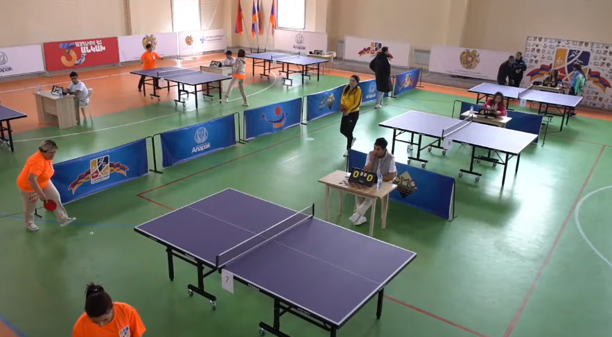 «ՀՀ վարչապետի գավաթ» սիրողական սեղանի թենիսի մրցաշարը՝ ուղիղ հեռարձակմամբ