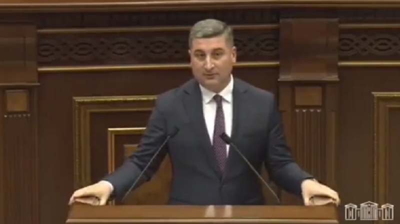ՏԿԵ նախարարն ԱԺ-ում ներկայացրել է կառավարության ծրագրի 2022 թվականի կատարման ընթացքի և արդյունքների մասին զեկույցը