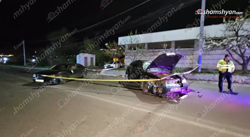 Խոշոր ավտովթար Երևանում․ բախվել են BMW X6-ն ու Hyundai Sonata-ն․ կա վիրավոր