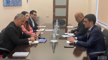 Արցախի ԱԳ նախարարը հանդիպել է փաստահավաք առաքելությամբ Հայաստանում գտնվող  Եվրախորհրդարանի պատգամավորին