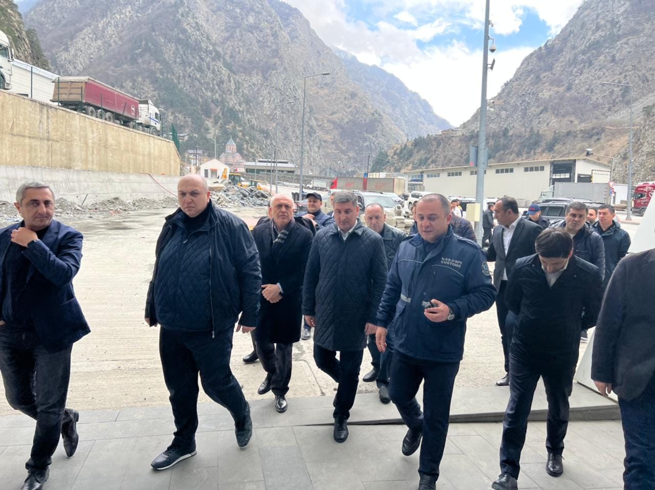 ՀՀ ՏԿԵ նախարարության պատվիրակությունն այցելել է Վերին Լարսի անցակետ