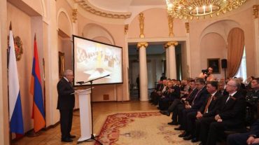 ՌԴ-ում ՀՀ դեսպանությունում տեղի է ունեցել Հայրենական մեծ պատերազմում տարած հաղթանակի 78-ամյակին նվիրված հանդիսավոր ընդունելություն