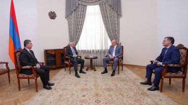 Փոխվարչապետ Մհեր Գրիգորյանն ընդունել է «Գազպրոմ Արմենիա»-ի տնօրենների խորհրդի նախագահին