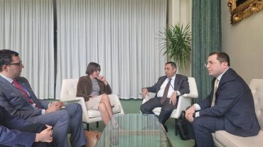 ԿԽՄԿ-ի նախագահի հետ ԱԳ փոխնախարարը քննարկել է ԿԽՄԿ կողմից գործադրվող ջանքերի մանրամասները