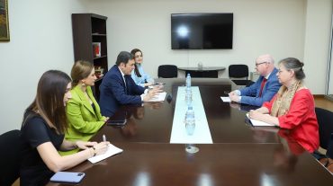Պարույր Հովհաննիսյանը հանդիպել է փաստահավաք առաքելությամբ Հայաստանում գտնվող ԵԽԽՎ զեկուցող Փոլ Գավանի հետ