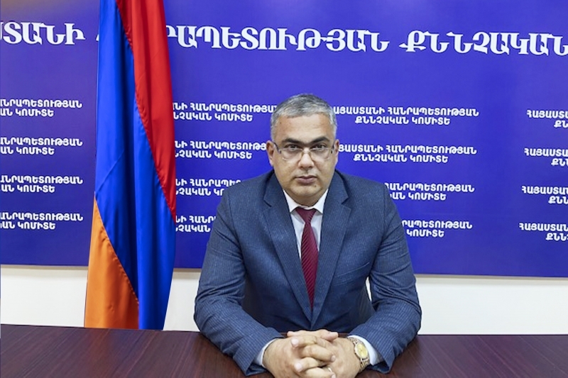 Արսեն Սիմոնյանը նշանակվել է ՀՀ ՔԿ տնտեսական հանցագործությունների և մաքսանենգությունների քննության գլխավոր վարչության պետ