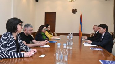 Ֆինանսների նախարարն ընդունել է Հայաստանում ՄԱԿ-ի մանկական հիմնադրամի ներկայացուցչին