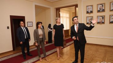 Ալեն Սիմոնյանը հյուրընկալել է ՀՀ առաջին տիկին Աննա Հակոբյանին և Սիլվանա Կոխ-Մեհրինին