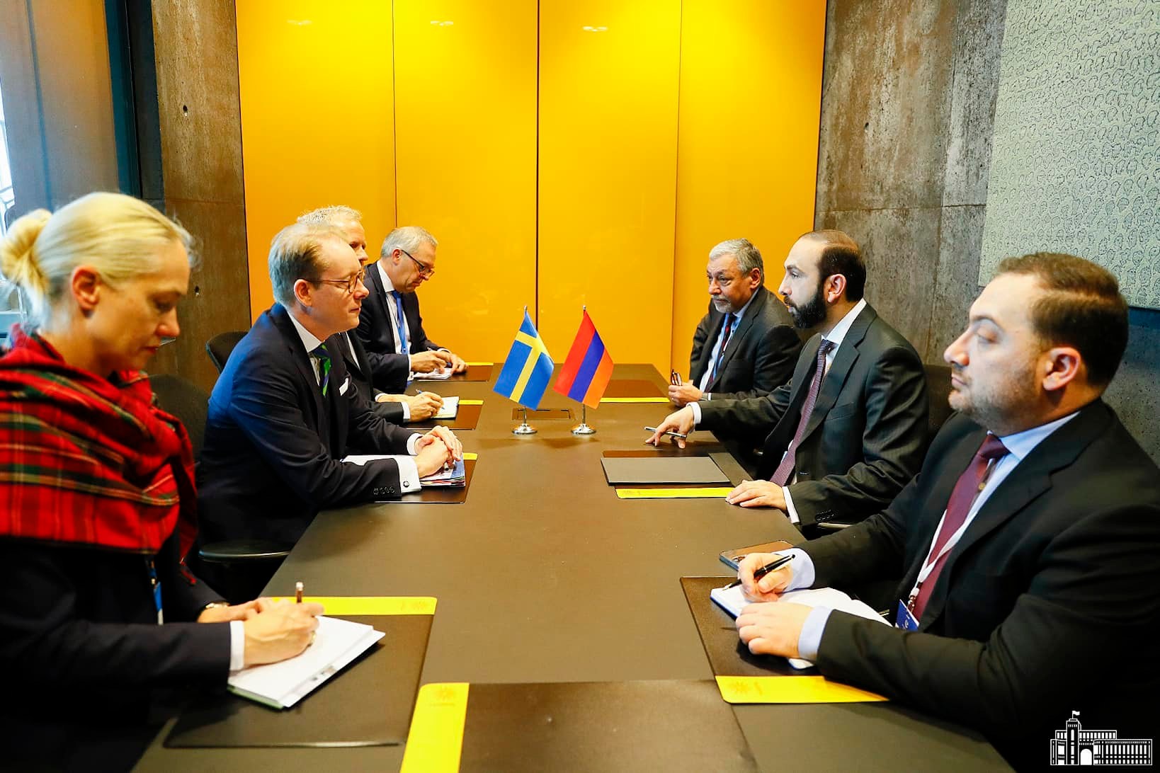 Արարատ Միրզոյանը Շվեդիայի ԱԳ նախարարի հետ հանդիպմանը շեշտել է Ադրբեջանի՝ ԼՂ-ում էթնիկ զտումներին ուղղված քաղաքականությունից հրաժարվելու հրամայականը