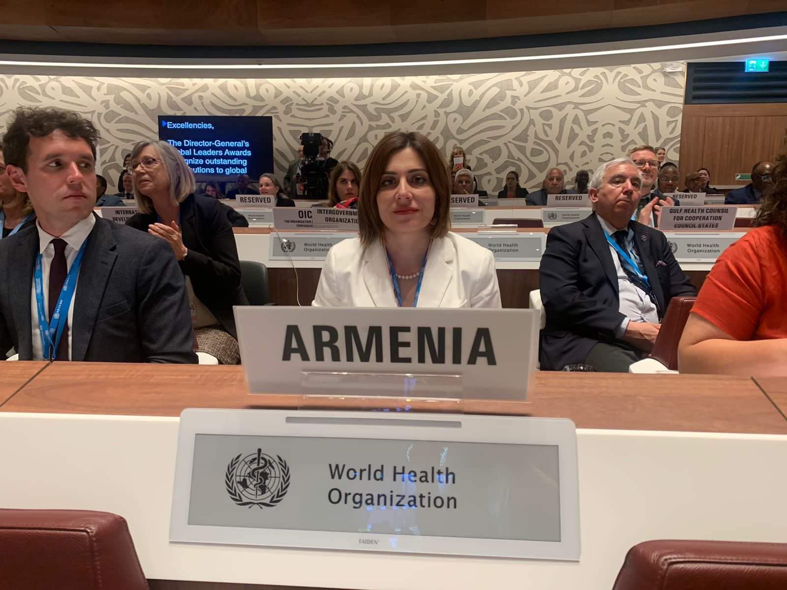 Անահիտ Ավանեսյանը Ժնևում մասնակցում է Առողջապահության համաշխարհային 76-րդ ասամբլեային. քննարկվել է նաև ԼՂ-ում հումանիտար իրավիճակը