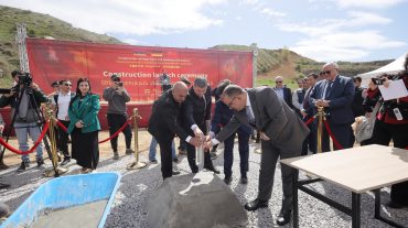 Տեղի է ունեցել Կապսի ջրամբարի պաշտոնական հիմնարկեքը
