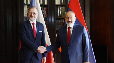 ԼՂ-ում ստեղծված հումանիտար ճգնաժամն ու խաղաղության օրակարգը՝ Հայաստանի և Չեխիայի վարչապետների հանդիպման օրակարգում
