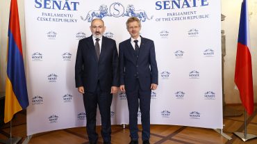 Վարչապետը հանդիպել է Չեխիայի Սենատի նախագահ Միլոշ Վիստարչիլի հետ