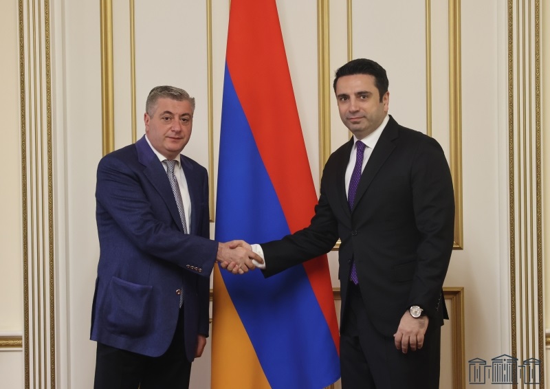 ՀՀ-ի և Վրաստանի հարաբերությունների բարձր մակարդակը Հարավային Կովկասում անվտանգության ապահովման կարևոր գործոններից է․ քննարկում՝ Ալեն Սիմոնյանի և Կախա Կախիշվիլիի միջև