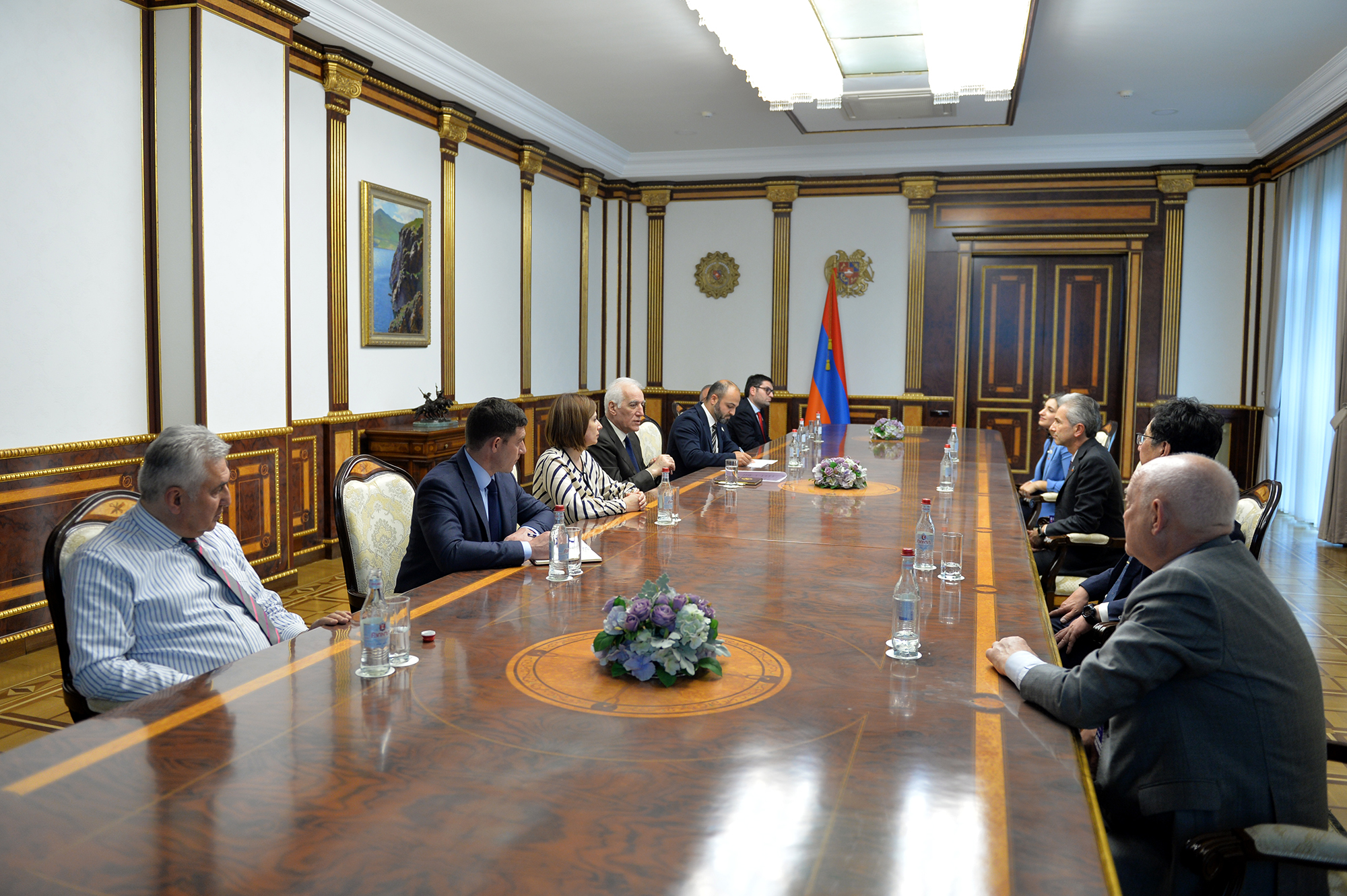 Վահագն Խաչատուրյանն ընդունել է Մանկական ուռուցքաբանության միջազգային միության նախագահին