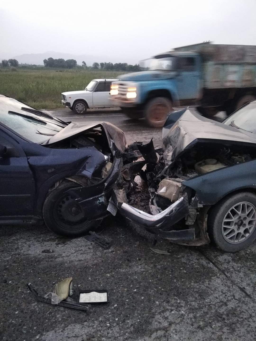 Երևան-Երասխ ավտոճանապարհին բախվել են «Opel»-ը և «Mercedes-Benz»-ը. կան տուժածներ