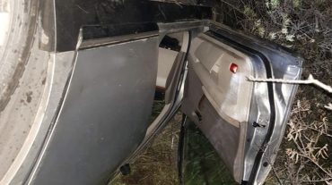 Սևան-Մարտունի ավտոճանապարհին «Nissan»-ը դուրս է եկել ճանապարհի երթևեկելի հատվածից և շրջվել