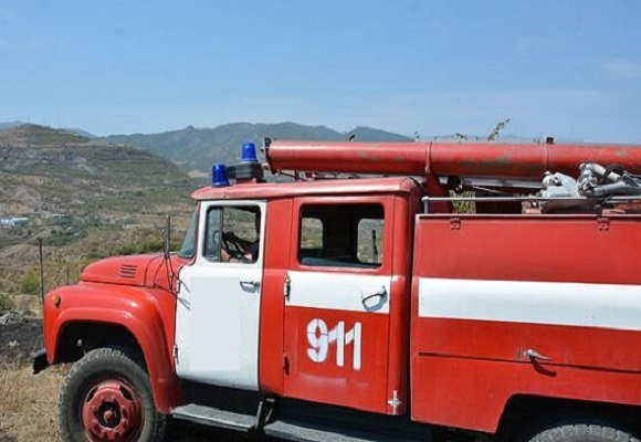 Հրդեհ Ծաղկաբեր գյուղում