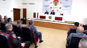 ՆԳ նախարարն այցելել է Ոստիկանության զորքեր