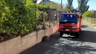 Հրդեհ Վարդաձոր գյուղում