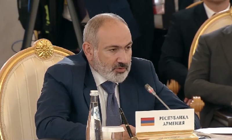 Նիկոլ Փաշինյանի արձագանքը՝ Եվրասիական տնտեսական բարձրագույն խորհրդի նիստում Ադրբեջանի նախագահի «միջանցքային» խոսույթին